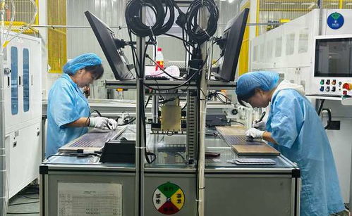 宁夏同心县光伏智能工厂 让阳关下的绿色能源走进千家万户